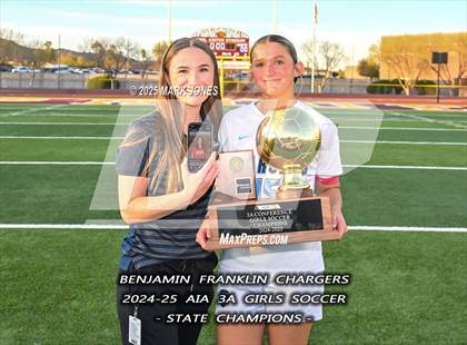 Thumbnail 1 in Benjamin Franklin vs. Seton Catholic (AIA 3A Final - Awards) photogallery.