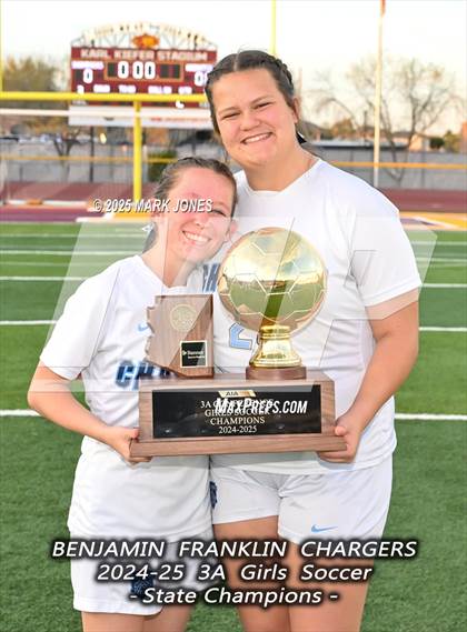Thumbnail 1 in Benjamin Franklin vs. Seton Catholic (AIA 3A Final - Awards) photogallery.