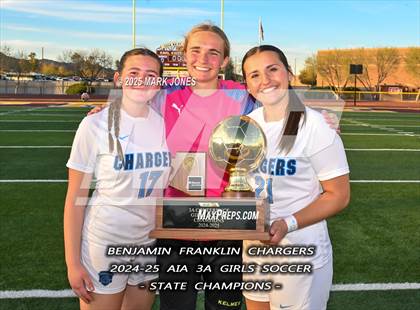 Thumbnail 1 in Benjamin Franklin vs. Seton Catholic (AIA 3A Final - Awards) photogallery.
