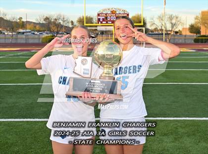 Thumbnail 3 in Benjamin Franklin vs. Seton Catholic (AIA 3A Final - Awards) photogallery.