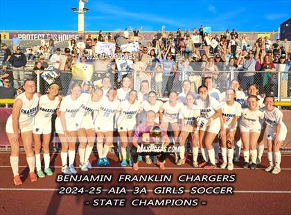 Thumbnail 2 in Benjamin Franklin vs. Seton Catholic (AIA 3A Final - Awards) photogallery.