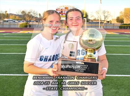 Thumbnail 3 in Benjamin Franklin vs. Seton Catholic (AIA 3A Final - Awards) photogallery.