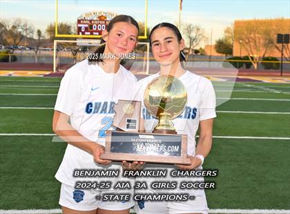 Thumbnail 2 in Benjamin Franklin vs. Seton Catholic (AIA 3A Final - Awards) photogallery.