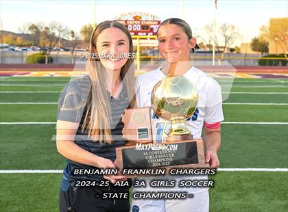 Thumbnail 3 in Benjamin Franklin vs. Seton Catholic (AIA 3A Final - Awards) photogallery.