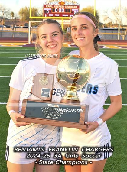 Thumbnail 3 in Benjamin Franklin vs. Seton Catholic (AIA 3A Final - Awards) photogallery.