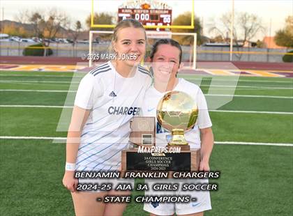 Thumbnail 3 in Benjamin Franklin vs. Seton Catholic (AIA 3A Final - Awards) photogallery.
