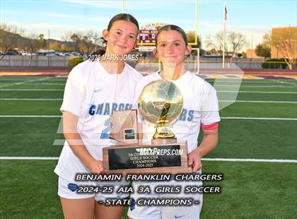Thumbnail 1 in Benjamin Franklin vs. Seton Catholic (AIA 3A Final - Awards) photogallery.