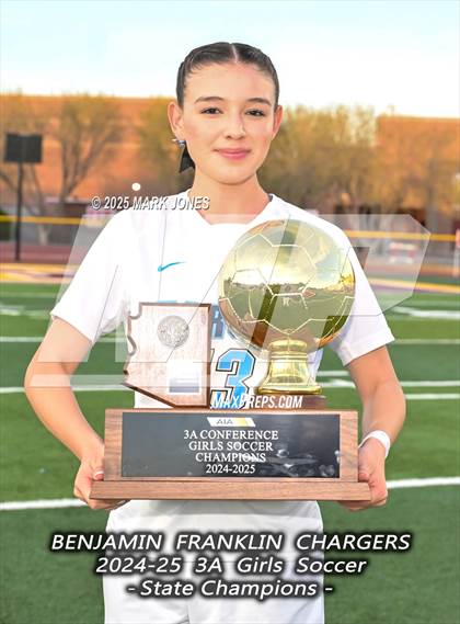 Thumbnail 3 in Benjamin Franklin vs. Seton Catholic (AIA 3A Final - Awards) photogallery.