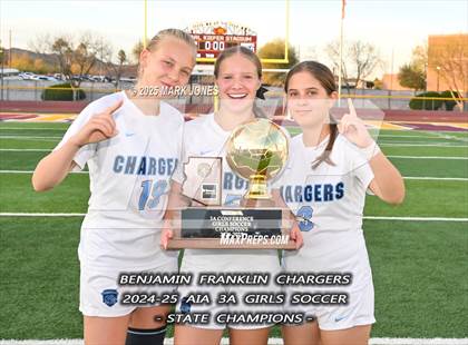 Thumbnail 3 in Benjamin Franklin vs. Seton Catholic (AIA 3A Final - Awards) photogallery.