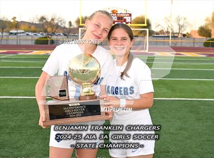 Thumbnail 2 in Benjamin Franklin vs. Seton Catholic (AIA 3A Final - Awards) photogallery.