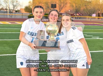 Thumbnail 3 in Benjamin Franklin vs. Seton Catholic (AIA 3A Final - Awards) photogallery.