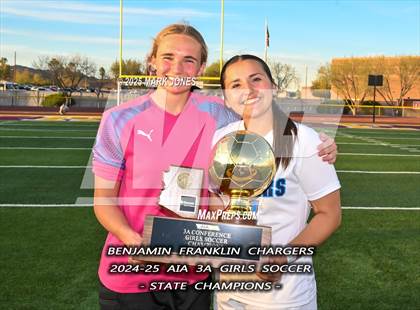 Thumbnail 2 in Benjamin Franklin vs. Seton Catholic (AIA 3A Final - Awards) photogallery.