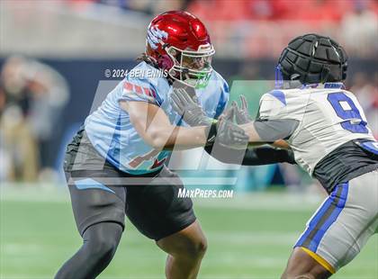 Thumbnail 2 in Burke County vs. Carver (GHSA 2A Championship) photogallery.