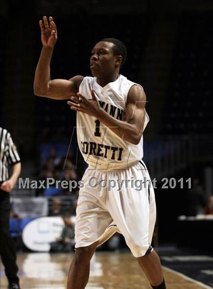Thumbnail 3 in Sts. Neumann & Goretti vs. Montour (PIAA Class AAA Final) photogallery.