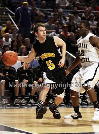 Thumbnail 2 in Sts. Neumann & Goretti vs. Montour (PIAA Class AAA Final) photogallery.