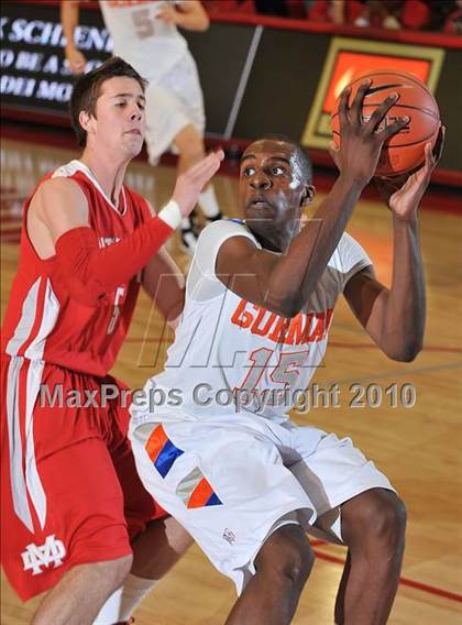 Thumbnail 1 in Bishop Gorman @ Mater Dei (Nike Extravaganza) photogallery.