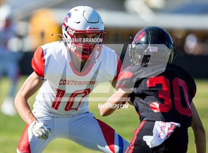 Thumbnail 3 in Faith Baptist @ Grace Brethren (CIF SS 8-Man Division 1 Semi Final) photogallery.