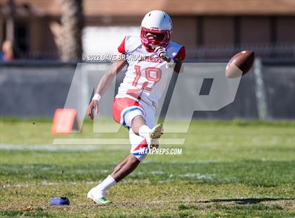 Thumbnail 3 in Faith Baptist @ Grace Brethren (CIF SS 8-Man Division 1 Semi Final) photogallery.