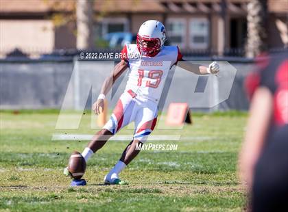 Thumbnail 3 in Faith Baptist @ Grace Brethren (CIF SS 8-Man Division 1 Semi Final) photogallery.