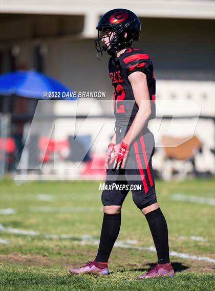 Thumbnail 2 in Faith Baptist @ Grace Brethren (CIF SS 8-Man Division 1 Semi Final) photogallery.