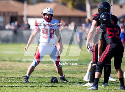 Thumbnail 3 in Faith Baptist @ Grace Brethren (CIF SS 8-Man Division 1 Semi Final) photogallery.