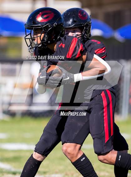 Thumbnail 1 in Faith Baptist @ Grace Brethren (CIF SS 8-Man Division 1 Semi Final) photogallery.