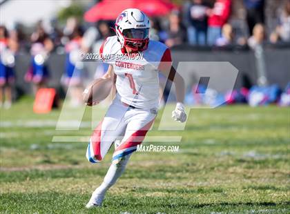 Thumbnail 3 in Faith Baptist @ Grace Brethren (CIF SS 8-Man Division 1 Semi Final) photogallery.