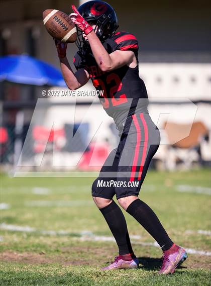 Thumbnail 3 in Faith Baptist @ Grace Brethren (CIF SS 8-Man Division 1 Semi Final) photogallery.