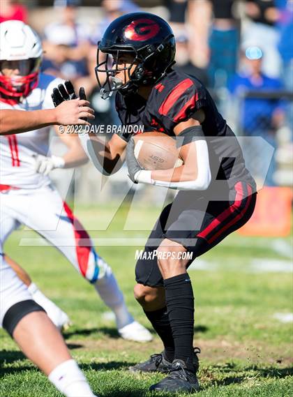 Thumbnail 2 in Faith Baptist @ Grace Brethren (CIF SS 8-Man Division 1 Semi Final) photogallery.