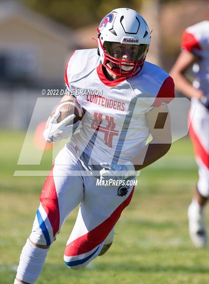 Thumbnail 1 in Faith Baptist @ Grace Brethren (CIF SS 8-Man Division 1 Semi Final) photogallery.
