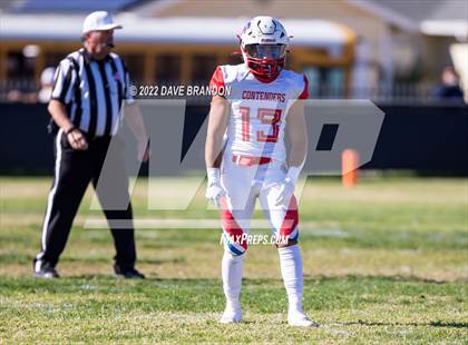 Thumbnail 3 in Faith Baptist @ Grace Brethren (CIF SS 8-Man Division 1 Semi Final) photogallery.