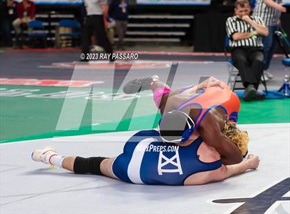 Thumbnail 3 in NYSPHSAA Wrestling Championships Round 1 132 lbs - 160 lbs photogallery.