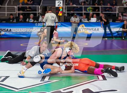 Thumbnail 3 in NYSPHSAA Wrestling Championships Round 1 132 lbs - 160 lbs photogallery.