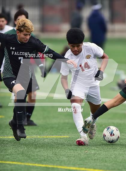 Thumbnail 3 in St. John Paul II vs Columbia (FalconFest Soccer Tournament) photogallery.