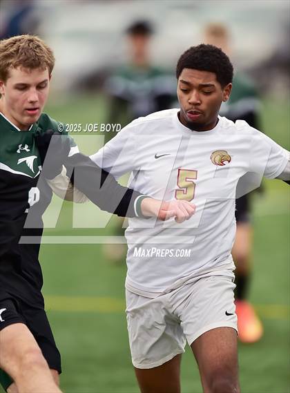 Thumbnail 3 in St. John Paul II vs Columbia (FalconFest Soccer Tournament) photogallery.