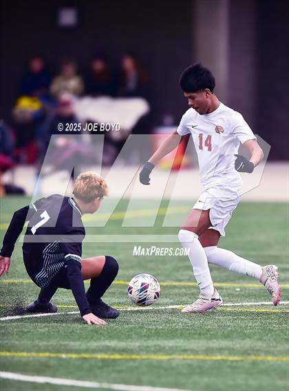 Thumbnail 2 in St. John Paul II vs Columbia (FalconFest Soccer Tournament) photogallery.
