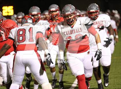 Thumbnail 1 in Del Valle @ Round Rock (UIL 6A D1 Bi-District Playoff) photogallery.
