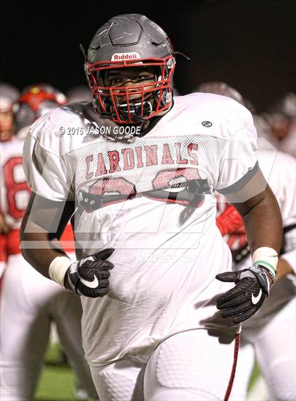 Thumbnail 3 in Del Valle @ Round Rock (UIL 6A D1 Bi-District Playoff) photogallery.