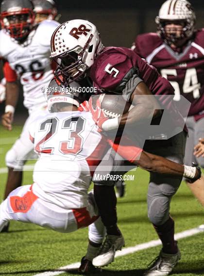 Thumbnail 3 in Del Valle @ Round Rock (UIL 6A D1 Bi-District Playoff) photogallery.