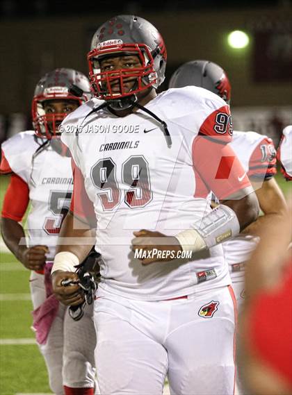 Thumbnail 3 in Del Valle @ Round Rock (UIL 6A D1 Bi-District Playoff) photogallery.