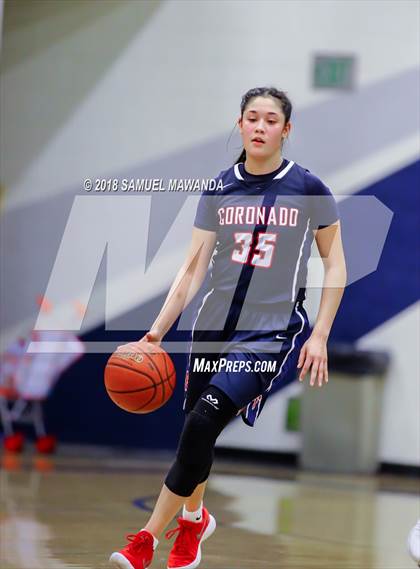 Thumbnail 2 in Coronado vs Village Christian (War on the Floor) photogallery.
