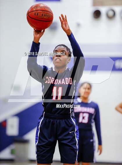 Thumbnail 2 in Coronado vs Village Christian (War on the Floor) photogallery.