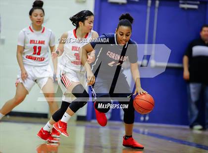Thumbnail 1 in Coronado vs Village Christian (War on the Floor) photogallery.