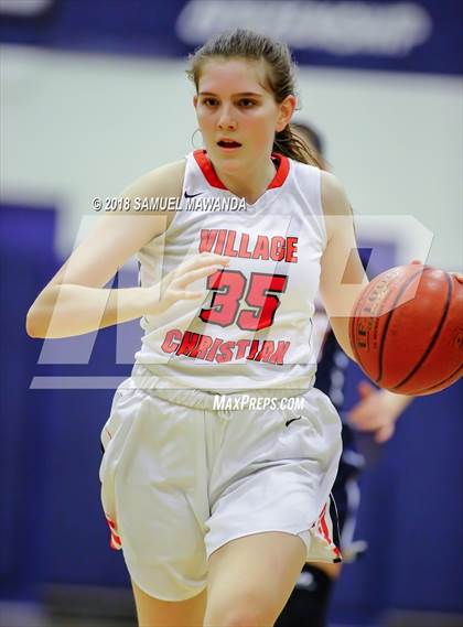 Thumbnail 2 in Coronado vs Village Christian (War on the Floor) photogallery.