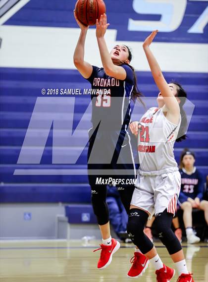 Thumbnail 1 in Coronado vs Village Christian (War on the Floor) photogallery.