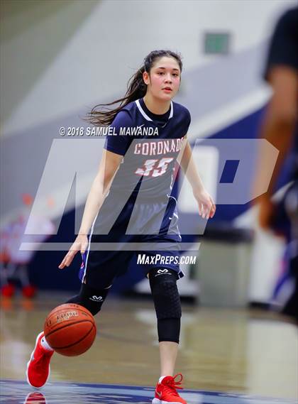 Thumbnail 1 in Coronado vs Village Christian (War on the Floor) photogallery.