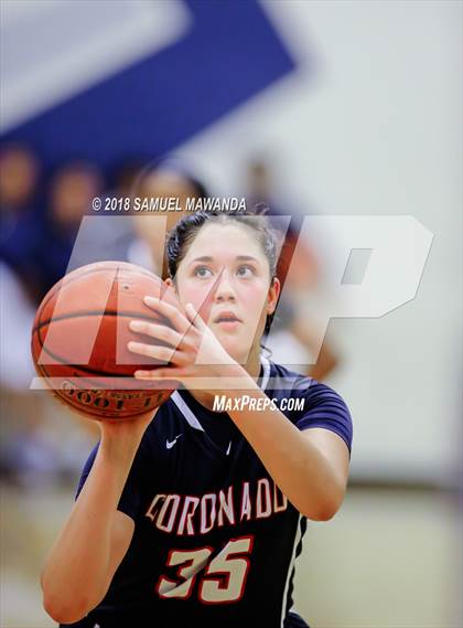 Thumbnail 1 in Coronado vs Village Christian (War on the Floor) photogallery.