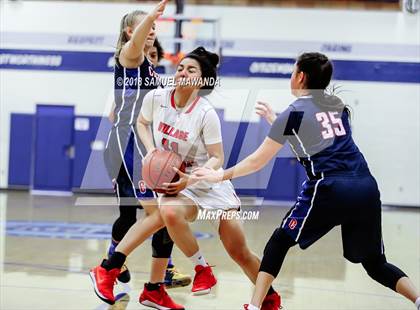 Thumbnail 2 in Coronado vs Village Christian (War on the Floor) photogallery.