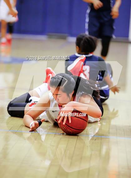 Thumbnail 3 in Coronado vs Village Christian (War on the Floor) photogallery.