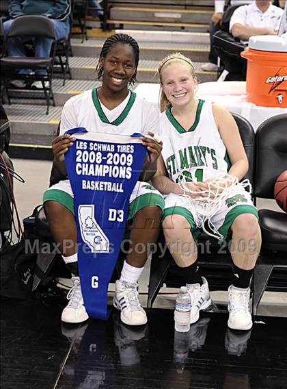 Thumbnail 2 in St. Mary's vs. Sacramento (CIF SJS D3 Final) photogallery.